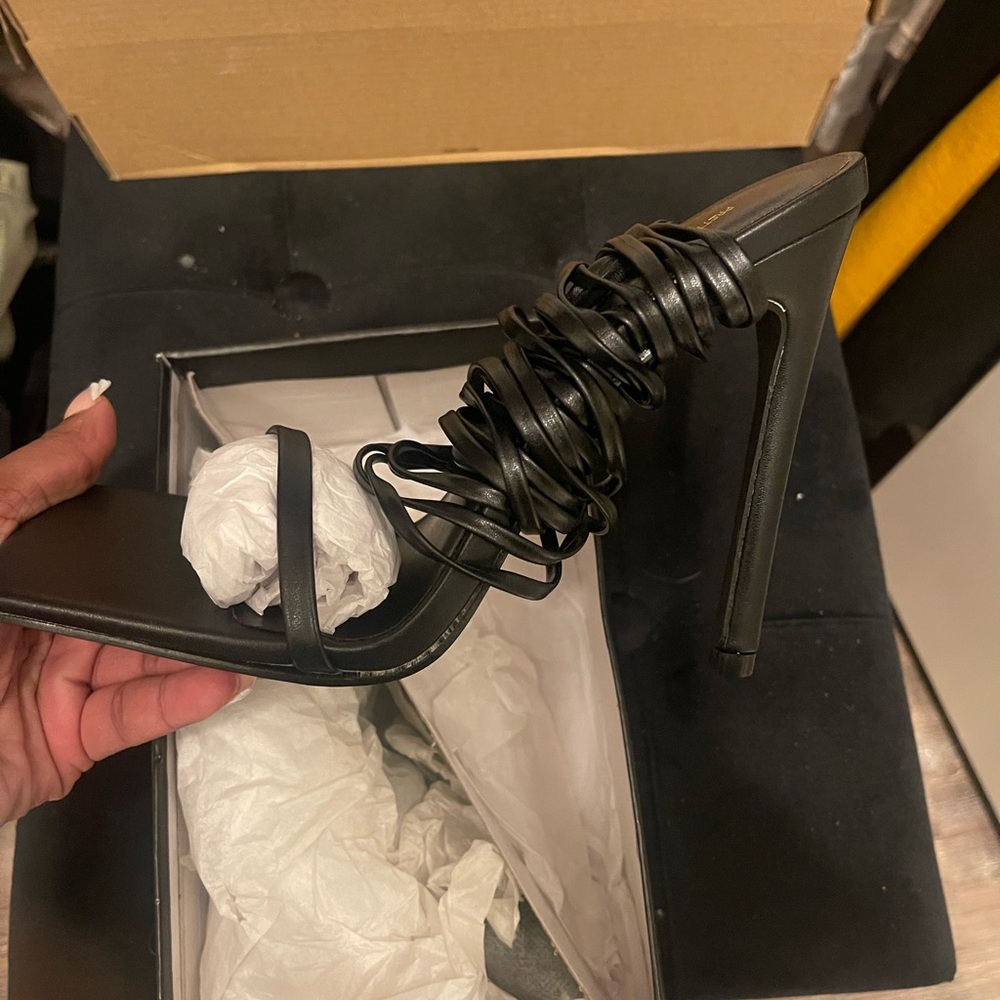 Lace up heels from Pretty Little Thing